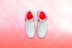 5 Retro (PS) - White/Pinksicle/Safety Orange
