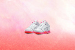 5 Retro (TD) - White/Pinksicle/Safety Orange