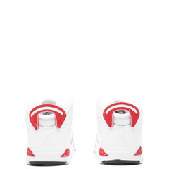 6 Retro 'Red Oreo' (TD) - White/University Red/Black