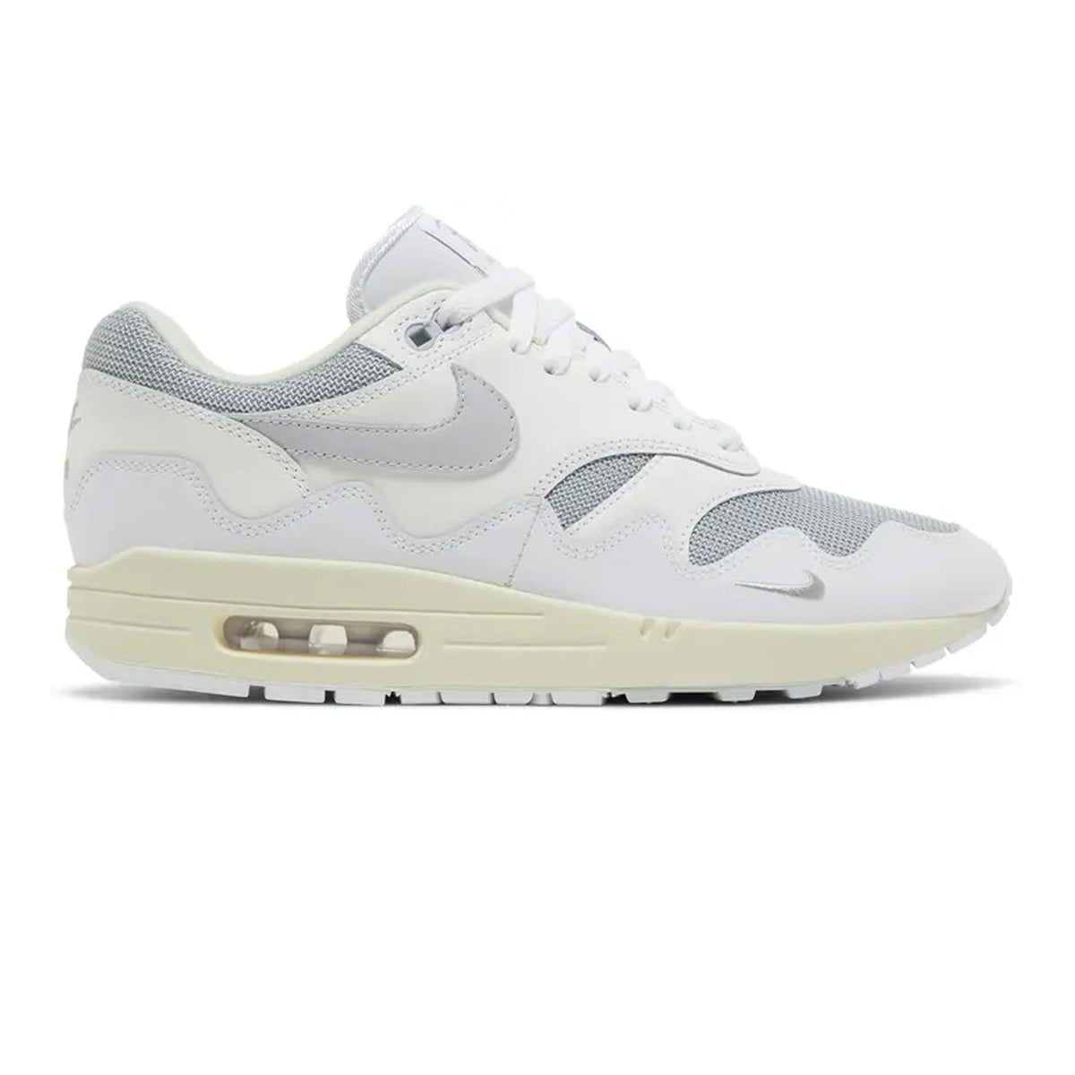 Air Max 1 Patta Waves x Pure Platinum White' (2022)