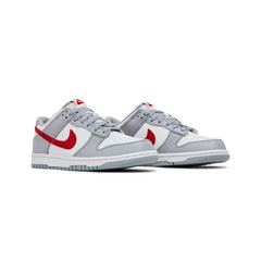 Dunk Low 'White Grey Red' GS (2022)