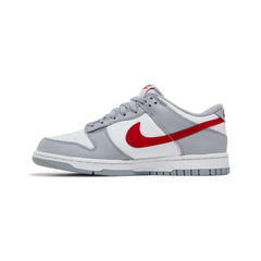 Dunk Low 'White Grey Red' GS (2022)