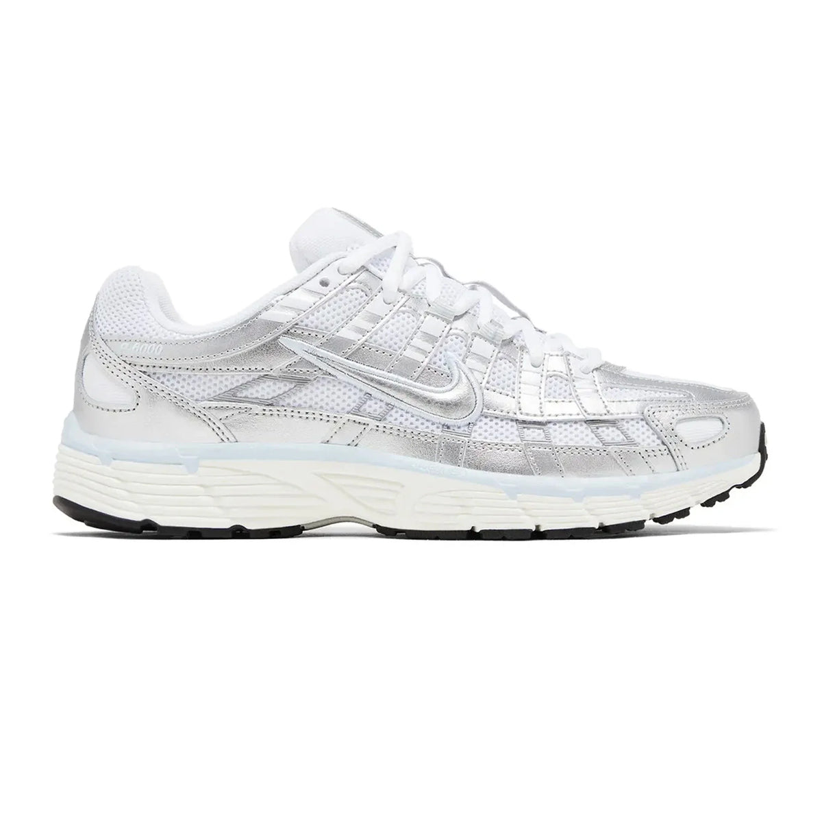 P 6000 'White Blue Tint Sail Metallic Silver' Women's (2025)