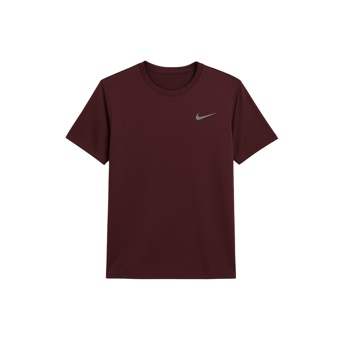 Rise 365 Dri Fit Short Sleeve Running Top 'Burgundy Crush