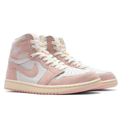 Women's 1 Retro Hi OG Washed Pink - Atmosphere/White/Muslin