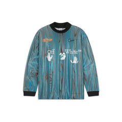 Off White x 001 Soccer Jersey 'Blue' (2022)