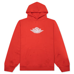 Rare Air Fleece Pullover Hoodie - Chile Red