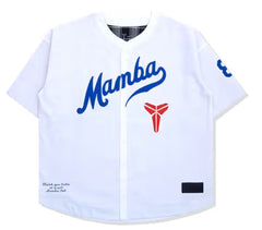 Kobe Bryant Baseball S/S Top White/Blue