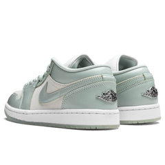 Women's 1 Low SE - Sail/Seafoam/Metallic Silver/White