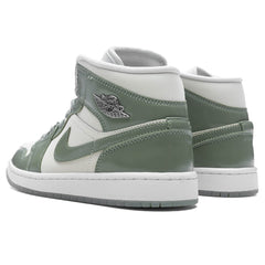 Women's 1 Mid SE - Sea Glass/Oil Green/Metallic Silver