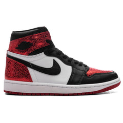 Women's 1 Retro High OG 'Ruby' - Varsity Red/Black/White