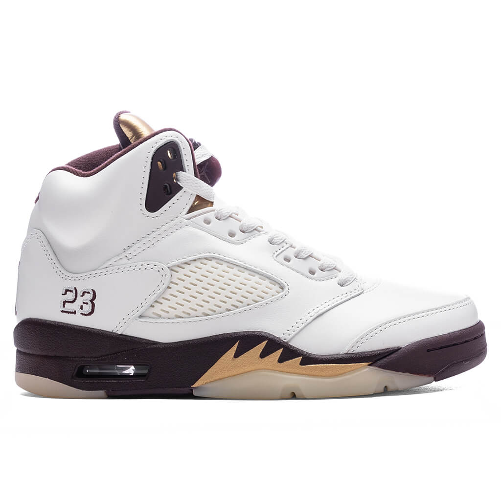 Women's 5 Retro 'Earth' - Earth/Metallic Gold/Sail/Muslin