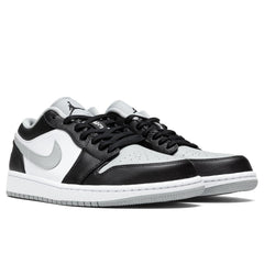 1 Low - Black/Light Smoke Grey/White