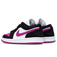 Women's 1 Low - Black/Cactus Flower