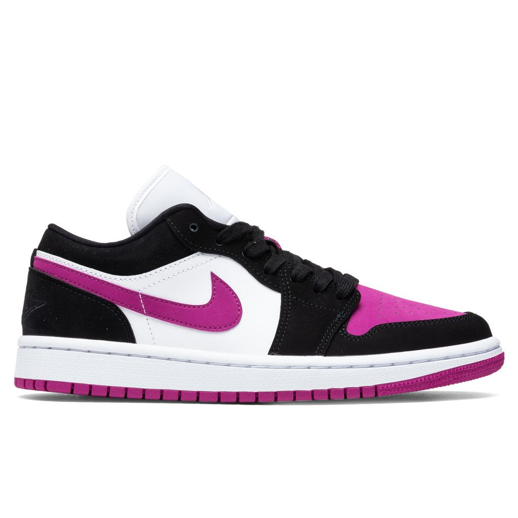 Women's 1 Low - Black/Cactus Flower