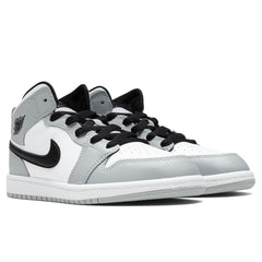 1 Mid (PS) - Light Smoke Grey/Black/White