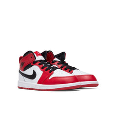 1 Mid (PS) - White/Gym Red