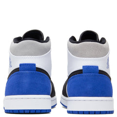 1 Mid "Royal Black Toe" - Black/White/Blue