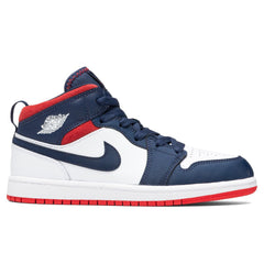 1 Mid SE (PS) - White/University Red/Midnight Navy