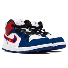 1 Mid SE (TD) - White/University Red/Rush Blue