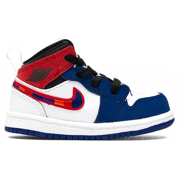 1 Mid SE (TD) - White/University Red/Rush Blue