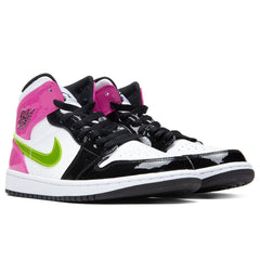 1 Mid SE - White/Cyber/Active Fuchsia/Black