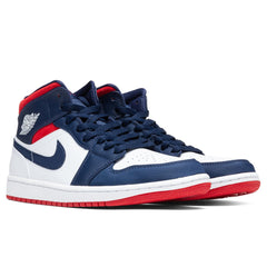 1 Mid SE - White/University Red