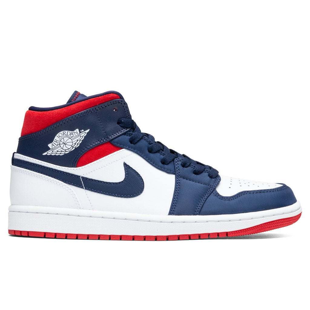 1 Mid SE - White/University Red