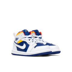 1 Mid (TD) - White/Laser Orange