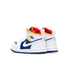 1 Mid (TD) - White/Laser Orange