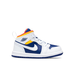 1 Mid (TD) - White/Laser Orange