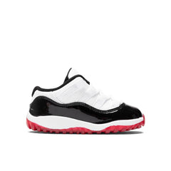 11 Retro Low (TD) - White/University Red/Black/True Red