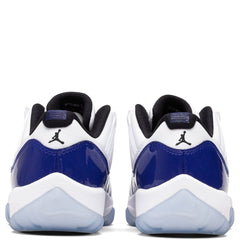 Women's 11 Retro Low "Concord" - White/Black/Concord