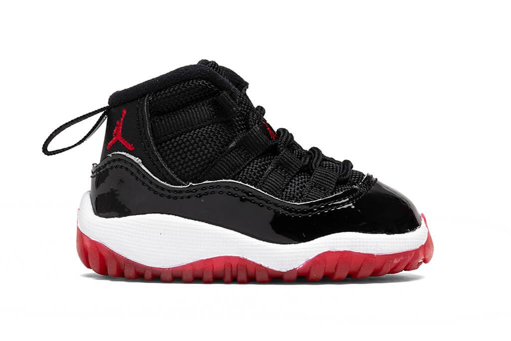 11 Retro (TD) - Black/True Red/White