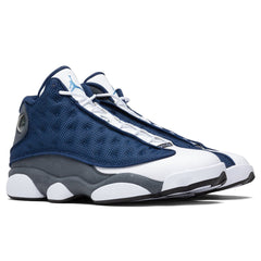 13 Retro "Flint Grey" - Navy/University Blue
