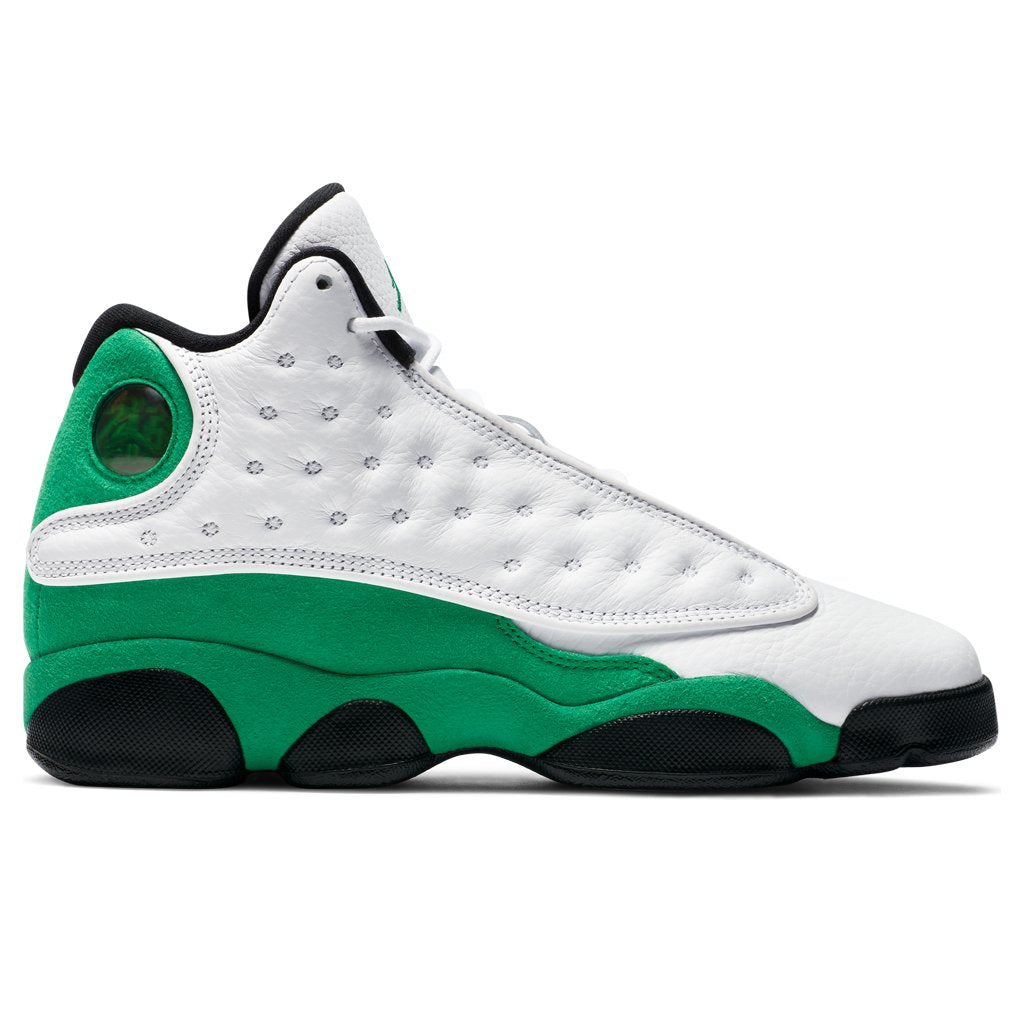 13 Retro (GS) "Lucky Green" - White/Black