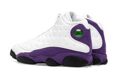 13 Retro "Lakers" - White/Black/Court Purple/University Gold