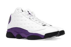 13 Retro "Lakers" - White/Black/Court Purple/University Gold