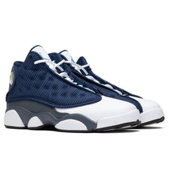 13 Retro (PS) "Flint Grey" - Navy/University Blue