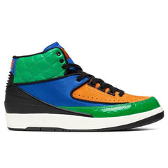 Womens 2 Retro "Rivals" - Action Black/Black/Cosmic Purple
