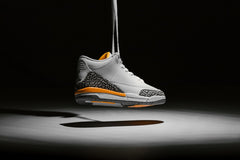 3 Retro (PS) "Laser Orange" - White/Black
