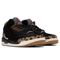 3 Retro SE "Animal Instinct" - Black/MultiColor/Dark Mocha