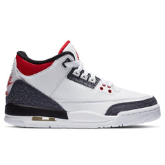 3 Retro SE (GS) "Denim" - White/Black