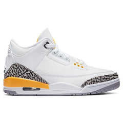 Women's 3 Retro "Laser Orange" - White/Black