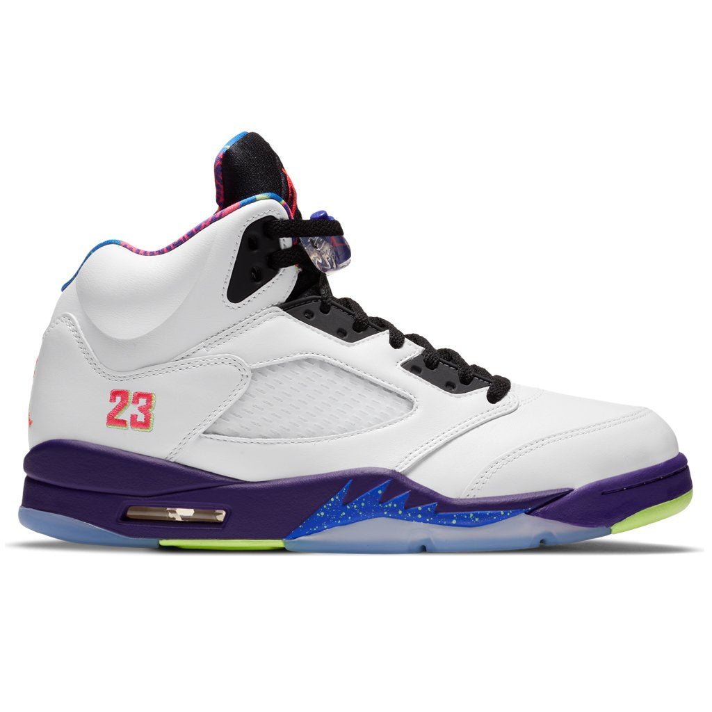 5 Retro "Alternate Bel-Air" - White/Ghost Green