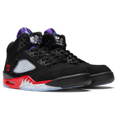 5 Retro "Top 3" - Black/New Emerald/Fire Red/Grape Ice