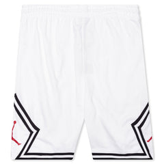 Jumpman Fleece Diamond Short - White/Gym Red