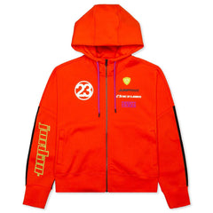 Moto Women's Lightweight Fleece Top - Team Orange