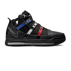 LeBron 3 'The Shop Black University Red' (2022)