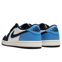 1 Low OG 'Obsidian' - Obsidian/University Blue/Sail